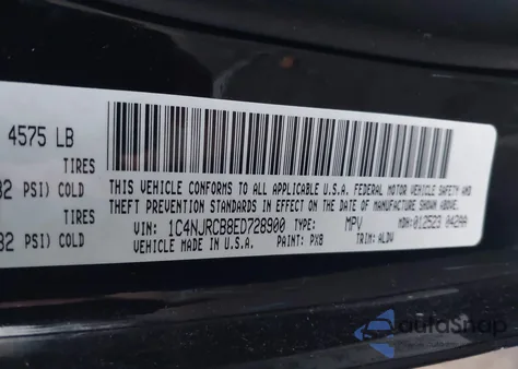 2014 Jeep Patriot Limited from USA, damaged, VIN 1C4NJRCB8ED728900